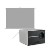LEVO - Proyector Portatil Mini Halo 9000lm + Telón 60"
