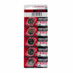 MAXELL - Pack 5 Pilas Cr 2025 Lithium