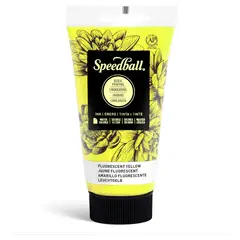 SPEEDBALL - Tinta para Xilografía 75ml - Amarillo Fluorescente