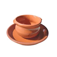 MESTIZA - Set Cacerola con Plato Pura Miel.