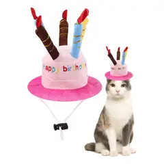 GENERICO - Disfraz Mascota Disfraz Cumpleaños Perro Gorro Disfraz Gato