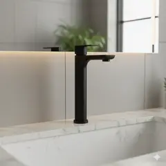 PMB - Monomando Lavatorio Llave Modelo Bruna High Stretto