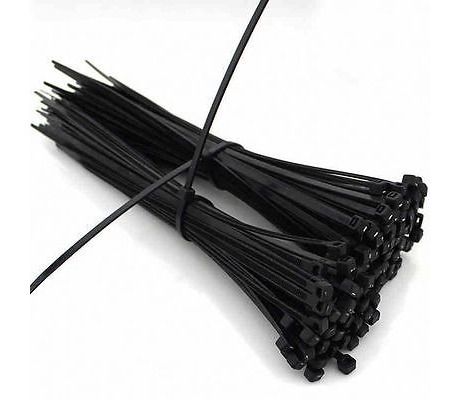 AMARRAS PLASTICAS NEGRA 20CM PACK 100 UN