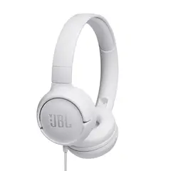 JBL - Audífonos Diadema c/Micrófono Tune 500 Alámbrico Blanco