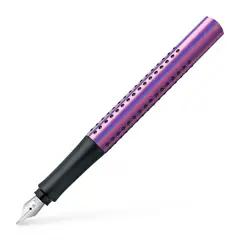 FABER-CASTELL - Pluma Estilográfica Grip Edition M Glam Violet