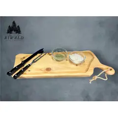 GENERICO - Tabla Para Picar Ciprés 56cmx3cmx22cm