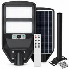 OEM - Luminaria Solar Publica con Soporte - High Light LED 100W