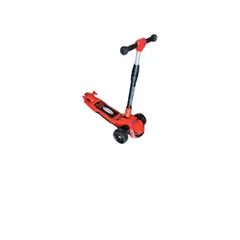 ANGELES DEL HOGAR - Scooter de Ruedas Led Regulable Para niños Color Rojo