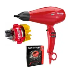 BABYLISS PRO - Secador Volare V1 Motor 6 Niveles Ferrari Babylisspro Rojo