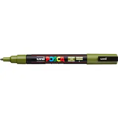 MITSUBISHI - Marcador Acrilico Posca PC-3M Verde Caqui