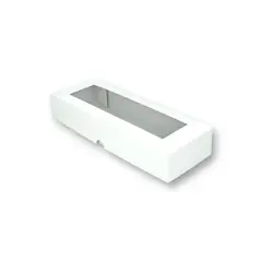 GENERICO - Pack 10 Cajas Para 3 Donas, Berlines O Bombones 29x11x5cm