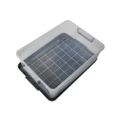 BLOCCARE - Caja Organizadora 28 Litros Transparente