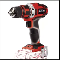 EINHELL - TALADRO INAL 18V TE-CD 18/40 Li-Solo mandril 13mm -