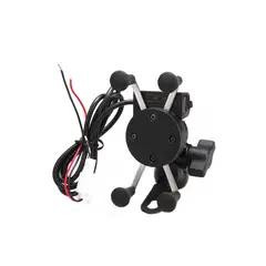 DBLUE - Soporte Celular Con Usb Para Scooter Eléctrico - SC