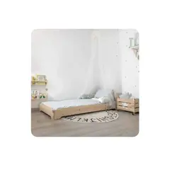 GENERICO - Cama infantil Estilo Montessori de 1 Plaza
