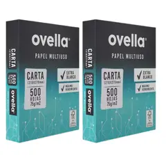 GENERICO - PACK 2 Resma de Papel tamaño Carta OVELLA