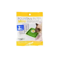 CATIT - Filtro Fuente Agua Flor Mini 1.5 litros Gato.