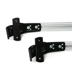 GENERICO - Barras Portaequipaje aluminio para autos suv y Jeeps 122cm