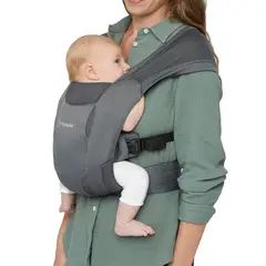 ERGOBABY - Portabebés Embrace Soft Air Mesh - Washed Black