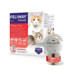 FELIWAY - CALMANTE GATOS FRIENDS DIFUSOR + REPUESTO 48 ML
