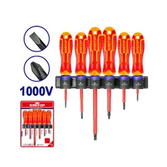 EMTOP - Pack 6 Destornilladores Aislados