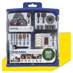 DREMEL - Kit Set Accesorios Minitorno 3000 4000 160 Piezas
