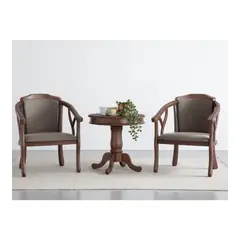 GENERICO - Set Sitiales Nazra + Mesa Beige Harmonic