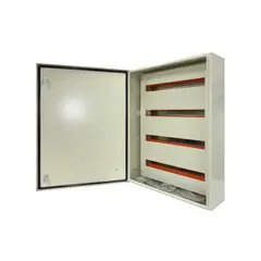 GENERICO - Gabinete Metálico Tablero electrico 800x600x200 de 1 puerta con Chasis