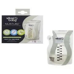 VITALBABY - Bolsas Para Almacenar Leche Materna 30 pcs Vital Baby