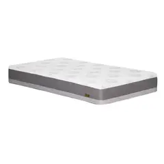 COLBOX - Colchon Grecia 1,5 plazas gris 105x190x25 cm