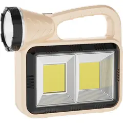 GENERICO - Linterna Lampara Led Solar Camping Portátil Con Power Bank