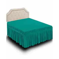 GENERICO - Faldón de Cama 150x200 - Elegante y Resistente B9