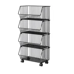 CRUSEC - Estante Organizador Armable Cocina Multiuso 4 Niveles