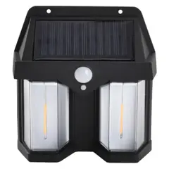 GENERICO - Pack 3 Lampara led Solar exterior Estilo Farol Pared