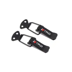 ATURE - 2u Broche Sujetador Metálico De Parachoques Tuning Universal