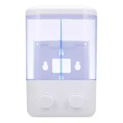 IMPORTCLICK - Dispensador Jabón Baño Doble Blanco - Blanco