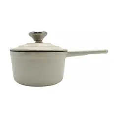 KEEP - Cacerola Iron Cast Pumpkin Color Blanco