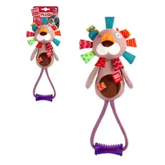 GIGWI - Peluche León Plush Friendz Con Stick para Perro