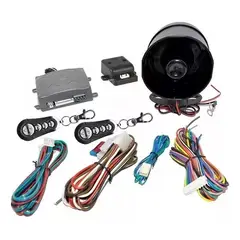 GENERICO - Alarma Auto Sistema Anti Clonacion Seguridad 2 Mandos 213272