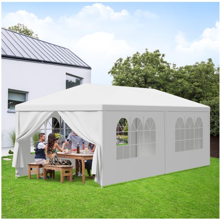 Toldo Pérgola con Cortinas 3x6 m a $124.990