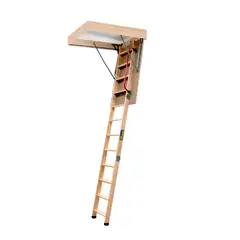 MAGNA - ESCALERA DE ATICO ENTRETECHO MADERA 280 CM
