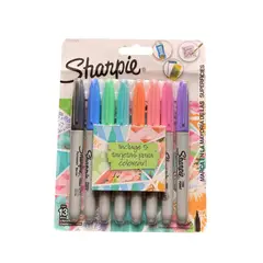 SHARPIE - Marcadores - Colores pasteles - 8 unidades
