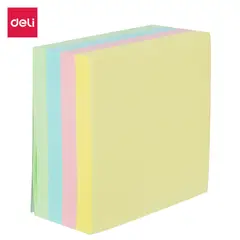 DELI - Pack 4 Notas Adhesivas Pastel 76x76mm 400hojas