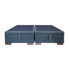 BLOCCARE - Base De Cama Baul King dividida con patas 4.5 cm