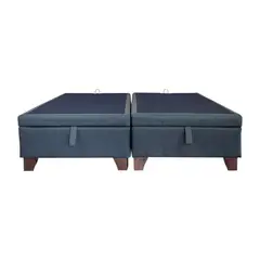 BLOCCARE - Base Cama Baul Super King. Patas 11 cm ideal para Aspiradora Robot