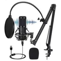 GENERICO - Micrófono Condensador USB Profesional