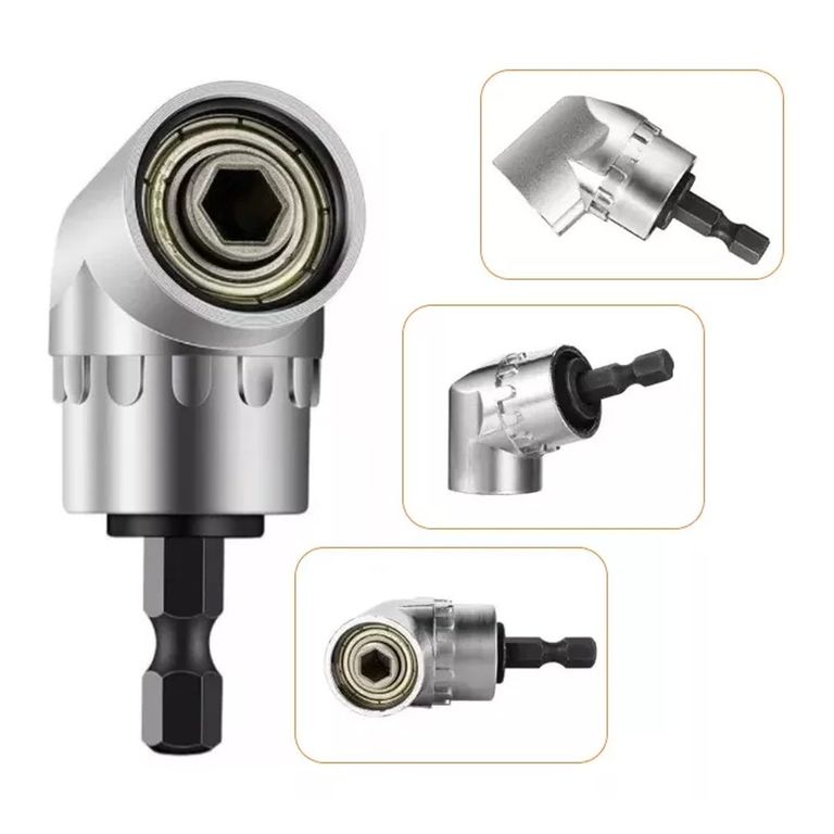 Adaptador de ángulo de metal de 105 grados para destornillador
