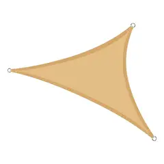 IMPORTCLICK - Carpa Toldo Vela Triangular Impermeable UV 5x5x5 MTS