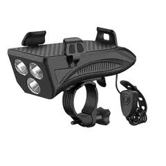 ROCKBROS - Soporte de teléfono con luz y bocina para bicicleta P1-1