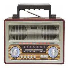 AUDIO PRO - Radio retro portatil BTFMSD Recargable AP02055